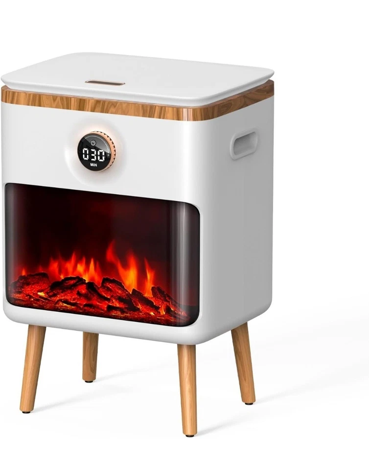 Towel Warmer, 23L Large Luxury Towel Warmers for Bathroom with 3D Flame Screen - Image 1 of 4