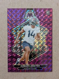 Mosaico Panini 2024 - Novatos Kamari Lassiter #342 púrpura mosaico Prizm/49 (RC) - Imagen 1 de 3