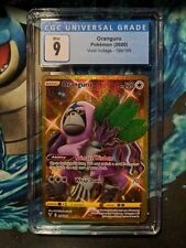 Pokémon TCG Oranguru Vivid Voltage 199/185 Secret Rare CGC 9 Mint PSA BGS 