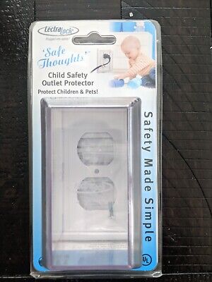 Outlet Cover LectraLock Baby Safety Electrical Child Proof Protector Lectra NEW • 20.15$