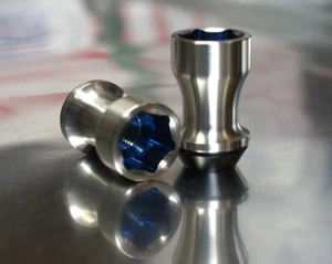 20pack set Locking 12x1.5 Titanium Lug Wheel Nut 60deg Floating Seat - Picture 1 of 15