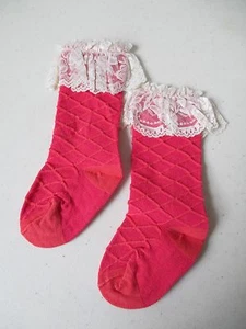 Neu mit Etikett Matilda Jane CORAL CRUSH Good Heart Spitzensocken XXS (3-6 Monate) - Bild 1 von 6
