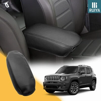 Cubierta protectora reposabrazos consola central coche RUIYA para Jeep Renegade 2015-2023 Foto 1 de 4