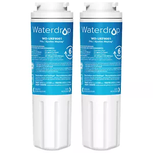 Waterdrop UKF8001 Refrigerator Water Filter, Replacement for Maytag UKF8001, (2) - Picture 1 of 8