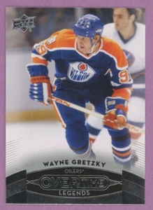 2015 15-16 UD OVERTIME PROMO BASE OILERS WAYNE GRETZKY #41 - Foto 1 di 1
