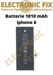 Batterie Rechargeable 1810mAh Téléphone Compatible avec Iphone 6 - Réparation - Photo 1 sur 9