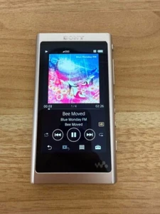 Sony NW-A55 Pale Gold Walkman Digital Audio Player Hi-Res JAPAN USED - Picture 1 of 4