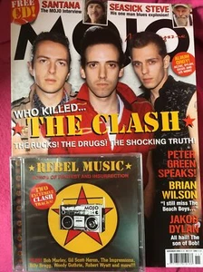 Mojo Magazine November 2008 With New Sealed CD 180 The Clash Seasick Steve - Picture 1 of 3