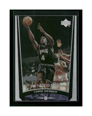 1998-99 Upper Deck Encore Sacramento Kings Basketball Card #72 Chris Webber - Image 1 of 4
