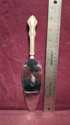 Sterling NATIONAL SILVER PRINCESS ELIZABETH CAKE/PIE SERVER 10 1/4" No Monogram - Image 1 of 3