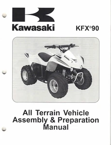 OEM Genuine Kawasaki New ATV Service/Assembly Manual KFX90 KSF90 2007 - Bild 1 von 2