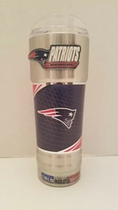 2020 New England Patriots "PRO" 32 oz Stainless Steel Tumbler Mug -LifeGuarantee - Picture 1 of 4