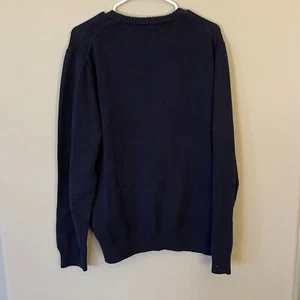 Covington Sweater Mens Navy Blue L Excellent Condition Long Sleeve - Picture 1 of 6