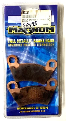 ТОРМОЗНЫЕ КОЛОДКИ, ПОЛНОСТЬЮ МЕТАЛЛИЧЕСКИЕ, POLARIS 400,500,700,RANGER,PPS, UTV, MB128M MAGNUM, ЗАДНИЕ - Изображение 1 из 3