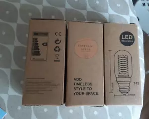 3 x led downlight bulb Castello style 240V 3.5 w gold glass coating 1800k - Picture 1 of 7