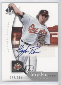 2005 Upper Deck SP Collection SP Authentic /185 Hayden Penn #127 Rookie Auto RC