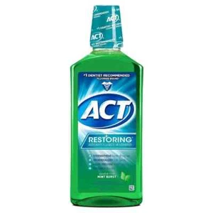Restoring Anticavity Fluoride Mouthwash w/Zero Alcohol, Mint Burst, 33.8 oz. - Picture 1 of 1
