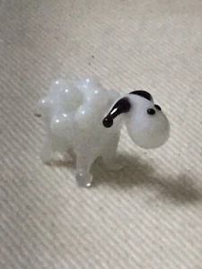 Murano Glass,Bimini Glass,Lauscha:Glass Sheep Figure,Sheep Ornament - Picture 1 of 4