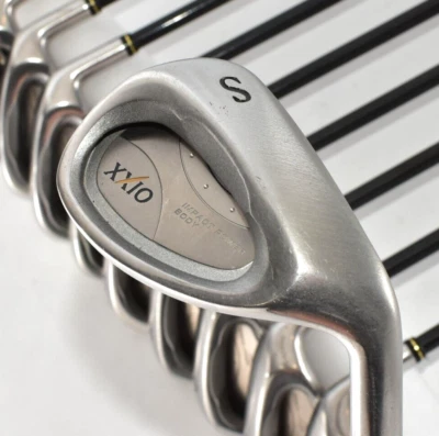 10p Dunlop XXIO MP400 3 MP300 4-5-6-7-8-9-P-A-S SW RH Golf Iron Set Regular Club - Image 1 of 4