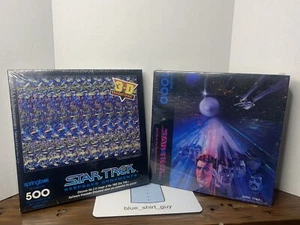 2 Vintage Springbok  Puzzles Star Trek Keepsake Ornaments 3-D/Star Trek IV 1993 - Picture 1 of 8