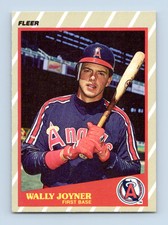 1989 Fleer SuperStars #26 Wally Joyner California Angels