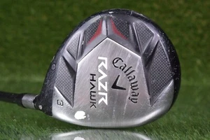 CALLAWAY GOLF RAZR HAWK 3 WOOD W/ CALLAWAY SENIOR A FLEX SHAFT - Picture 1 of 10