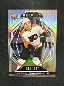 22-23 UD Allure Hockey Rookies 149 Hayden Hodgson