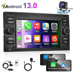 DAB+Autoradio Android 13 Carplay für FORD Focus Fiesta Transit Kuga Galaxy C-Max - Bild 1 von 17