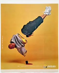 Publicidad impresa vintage Ecko Alien Ness Rocksteady Crew B-Boy póster promocional original arte - Imagen 1 de 4