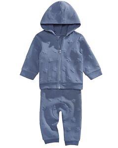 First Impressions Infant Boys Long Sleeve Terry Hooded Cover UP Swimwear 24M 