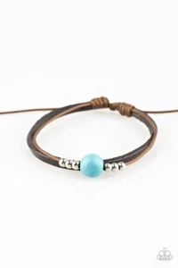 Balance Blue Urban Armband Paparazzi Zugschnur süß - Bild 1 von 2