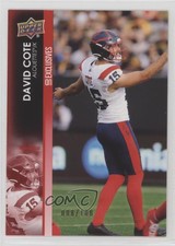 2022 Upper Deck CFL Exclusives /100 David Cote #147