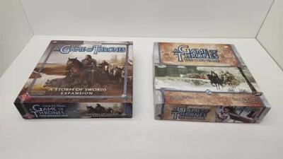 Game of Thrones - Storm of Swords Expansion Sealed and GoT the Card Game LOT - Image 1 of 3