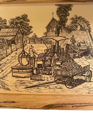 Texas Farm Print 1975 Feria del Bicentenario, Richard Ricardo Foto 1 de 4