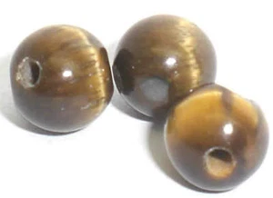 Tigerauge. Perlen. Kugel. 8mm. Strang 39cm - Picture 1 of 1