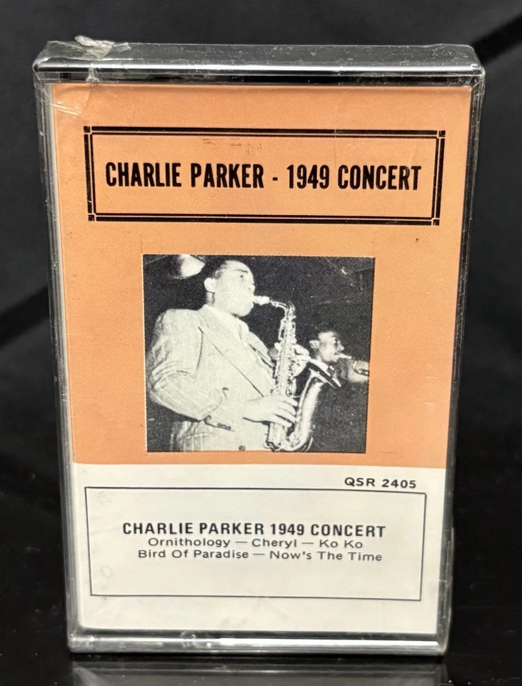 SEALED Charlie Parker - 1949 Concert - Alamac Cassette Tape - Image 1 of 3