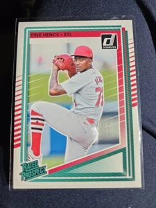 2025 Donruss Baseball Rated Prospect #166 TINK HENCE St. Louis Cardinals (RC) - Picture 1 of 2