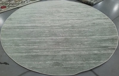 SAGE / IVORY 8'-0" x 8'-0" Back Stain Rug, Reduced Price 1172790879 ADR113X-8R - Image 1 of 4