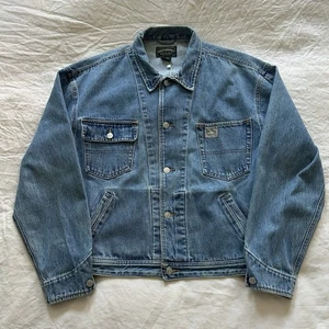 Vintage Polo Ralph Lauren Country Denim Jacket Size M USA Made  - Picture 1 of 15
