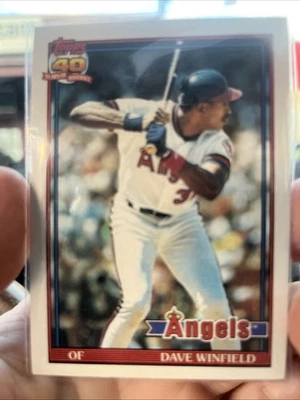 1991 Topps - Dave Winfield #630 - Image 1 of 2