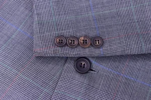 VTG Paul Stuart Glen Plaid Check Blazer Mens Sport Coat Jacket Size 40-Long - Picture 1 of 7