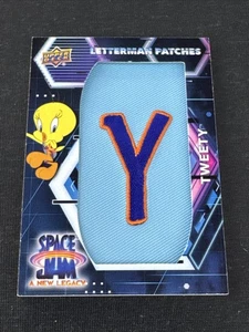 2021 Space Jam A New Legacy Manufactured Letterman Patches Y Tweety LP-TW - Picture 1 of 2