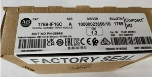 New Sealed Allen Bradley 1769-IF16C SER A CompactLogix 16 Pt Input Module - Picture 1 of 4