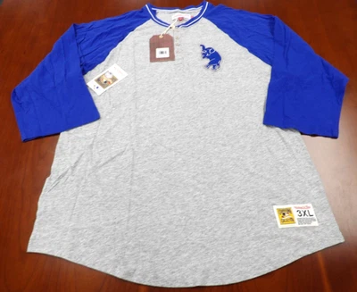 CAMISA HENLEY MANGA LARGA NUEVA CON ETIQUETAS MITCHELL & NESS MLB PHILADELPHIA ATLETISMO TALLA 3XL Foto 1 de 4