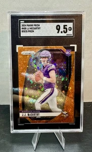 2024 Prizm JJ McCarthy Orange Disco Rookie SGC 9.5 #400 - Bild 1 von 2