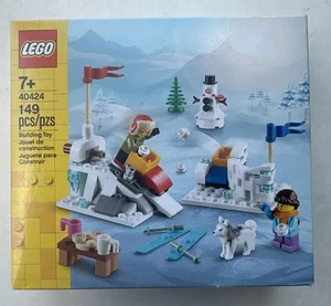 NUOVO LEGO Iconic: Lotta invernale con palla di neve (40424) - Foto 1 di 11