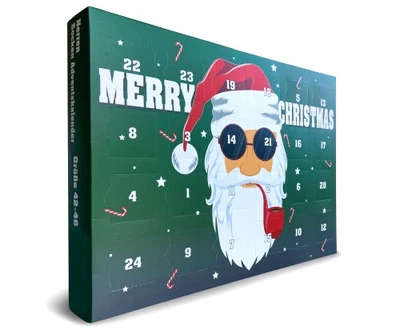 Socken Adventskalender  für Damen o Herren - versch. Größen und Designs 2025 - Bild 1 von 4