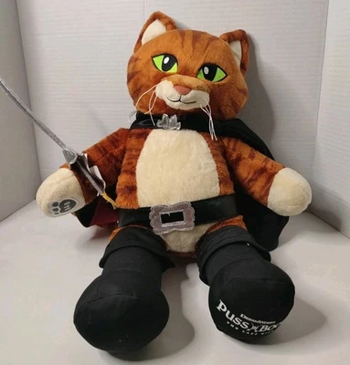 Build A Bear Workshop Gato de Botas The Last Wish 18” Conjunto de Pelúcia Recheado SHREK - Imagem 1 de 4