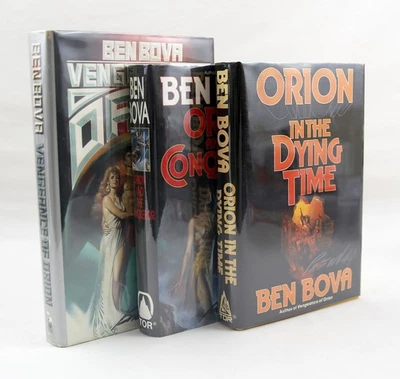 DUAL SIGNED LOT Orion HC 1988 Ben Bova and Boris Vallejo - Image 1 of 4