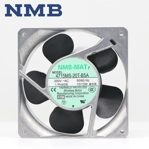 NMB-MAT 4715MS-20T-B5A Ventilatore AC 200V 15/13W 120*120*38mm Ventola di raffreddamento assiale - Foto 1 di 2